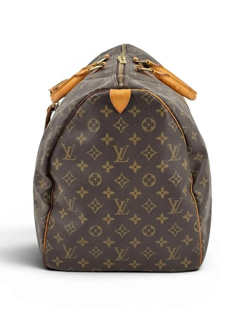 Louis Vuitton Keepall Duffle 55 Brown Canvas